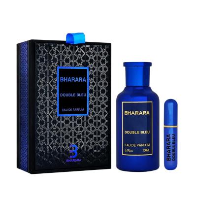 Bharara Double Bleu Pour Homme – Eau de Parfum for Men 3.4 oz (100 ml)